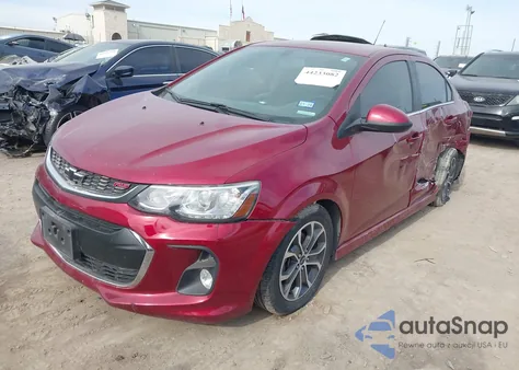 2019 Chevrolet Sonic Lt Auto из США, поврежденный, VIN 1G1JD5SB7K4149059